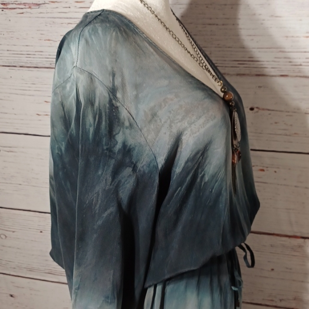 $188 Silk Gypsy 05  Dress S - Picture 6 of 9